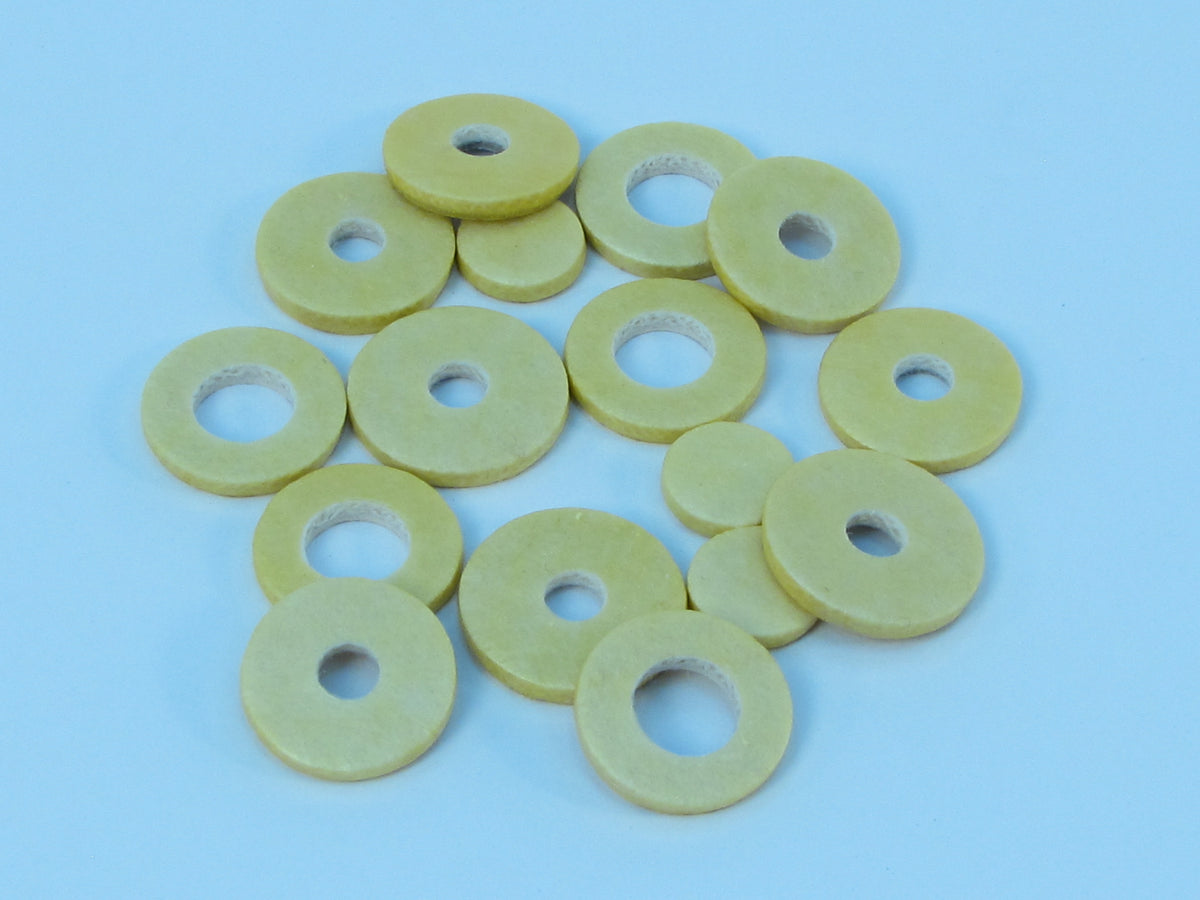 B 80 OPEN HOLE FLUTE PAD SETS - YELLOW-Ferree's Tools