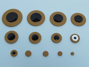 B52 38.5-54mm Thin Sax Pads with Selmer Type Plastic Resonator