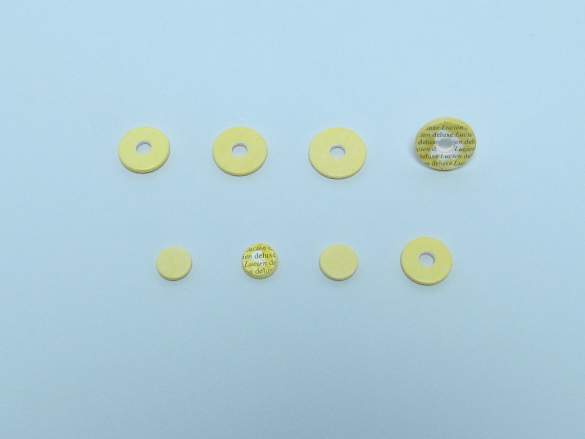 B8 Flute Yellow Lucien Flute Pads-Ferree's Tools