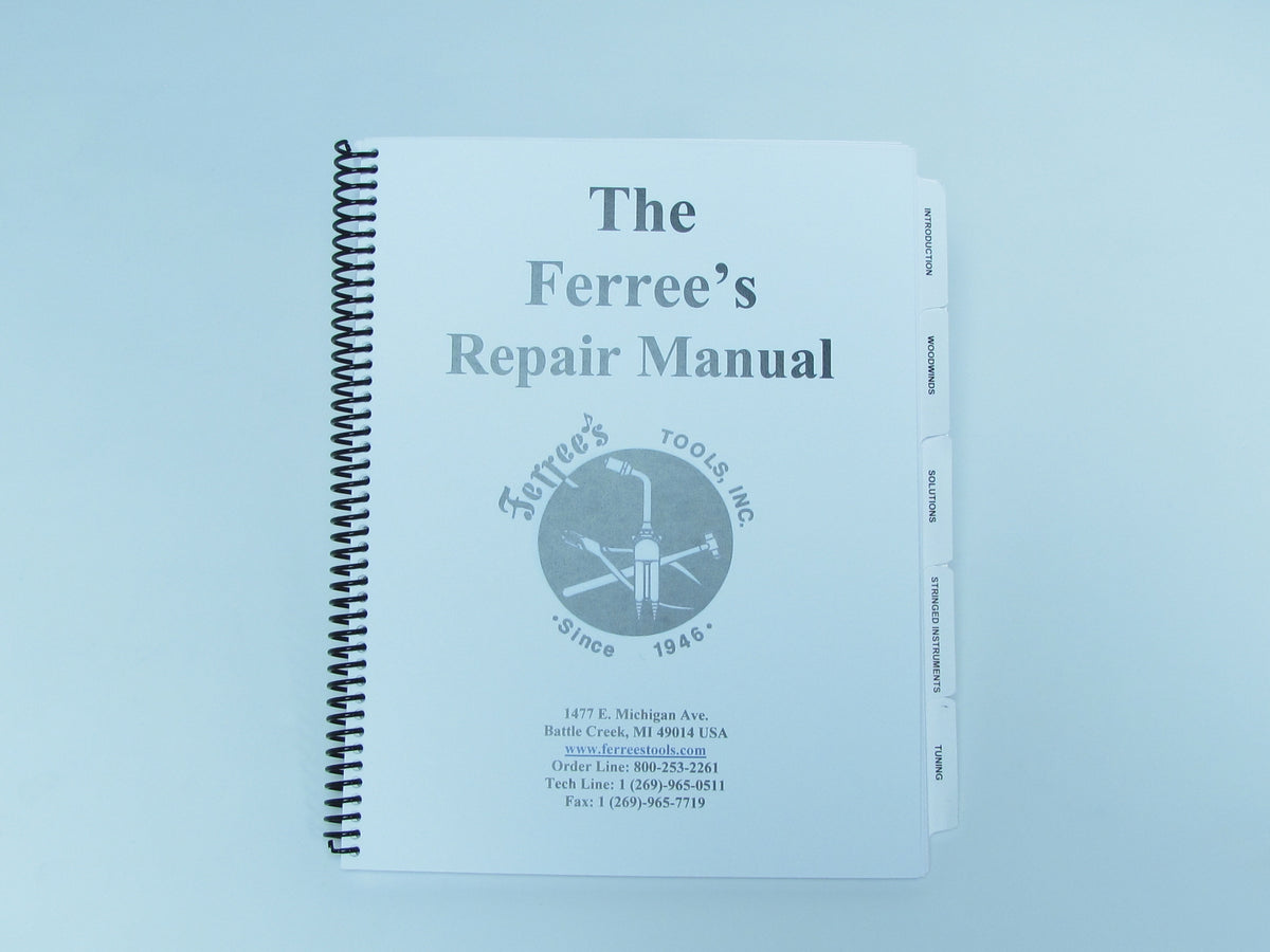 REP Ferree's Repair Manual-Ferree's Tools