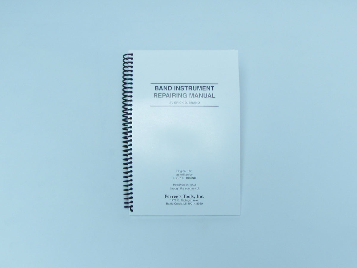 EB3 Erick Brand Repair Manual-Ferree's Tools
