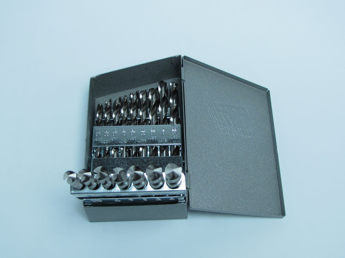 D102 1/16" thur 1/2" Drill Set