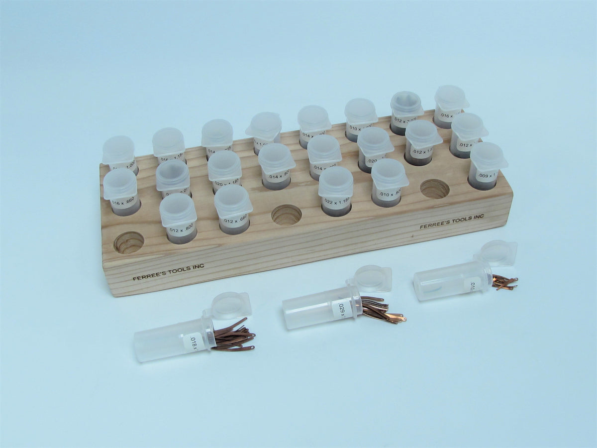 D73F 500 Phosphor Bronze Flat Spring Assortment-Ferree's Tools
