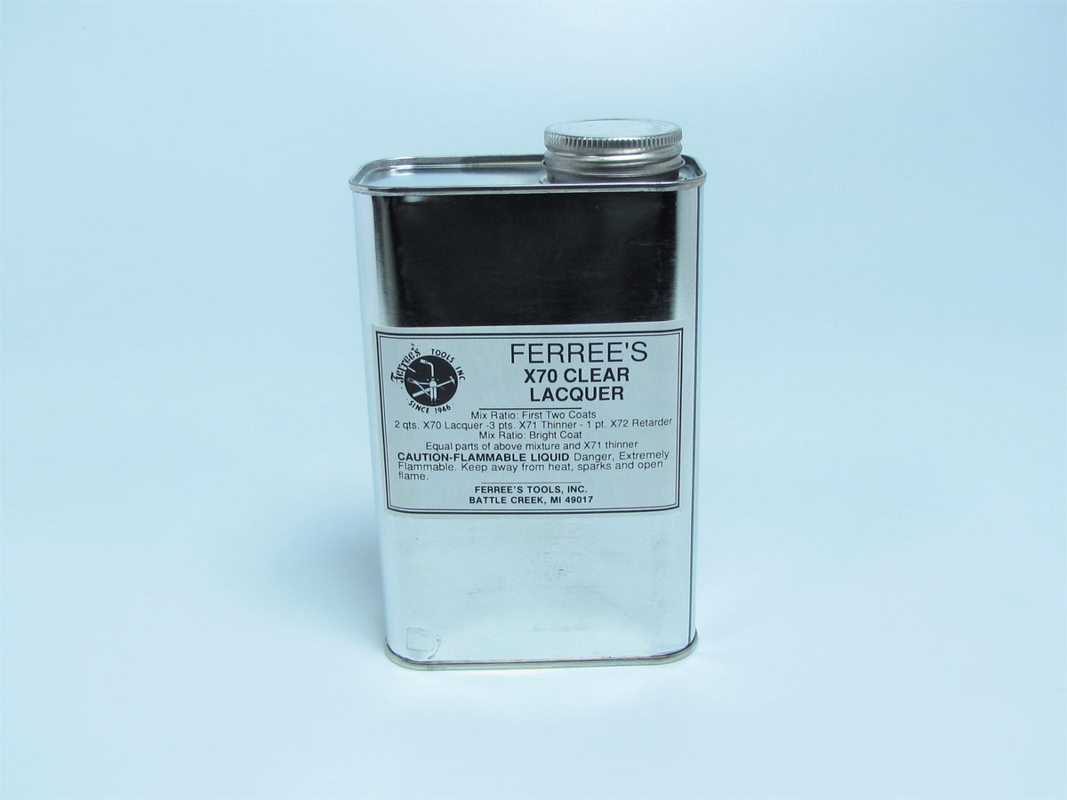 X70 Ferree's Clear Lacquer-Ferree's Tools