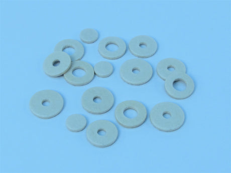 B 82 OPEN HOLE PAD SET FOR FLUTE - TRANSPARENT-Ferree's Tools