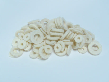 A95 Assortment of 100 Felt Valve Washers-Ferree's Tools