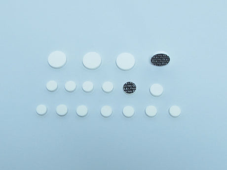B12 White Synthetic Clarinet Pad Sets-Ferree's Tools