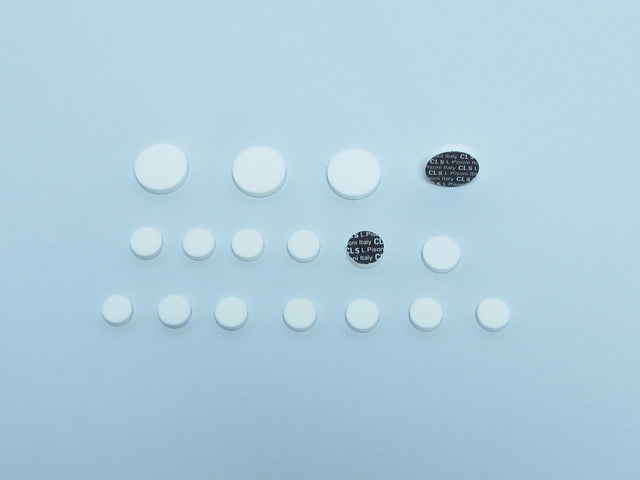 B12 White Synthetic Clarinet Pad Sets-Ferree's Tools