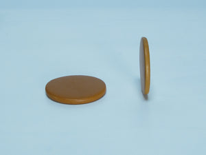 B40M 22.5-38mm Plain Sax Pads-Imported Felt