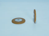 B46 7-22mm Domed Metal Resonator Thin Pad