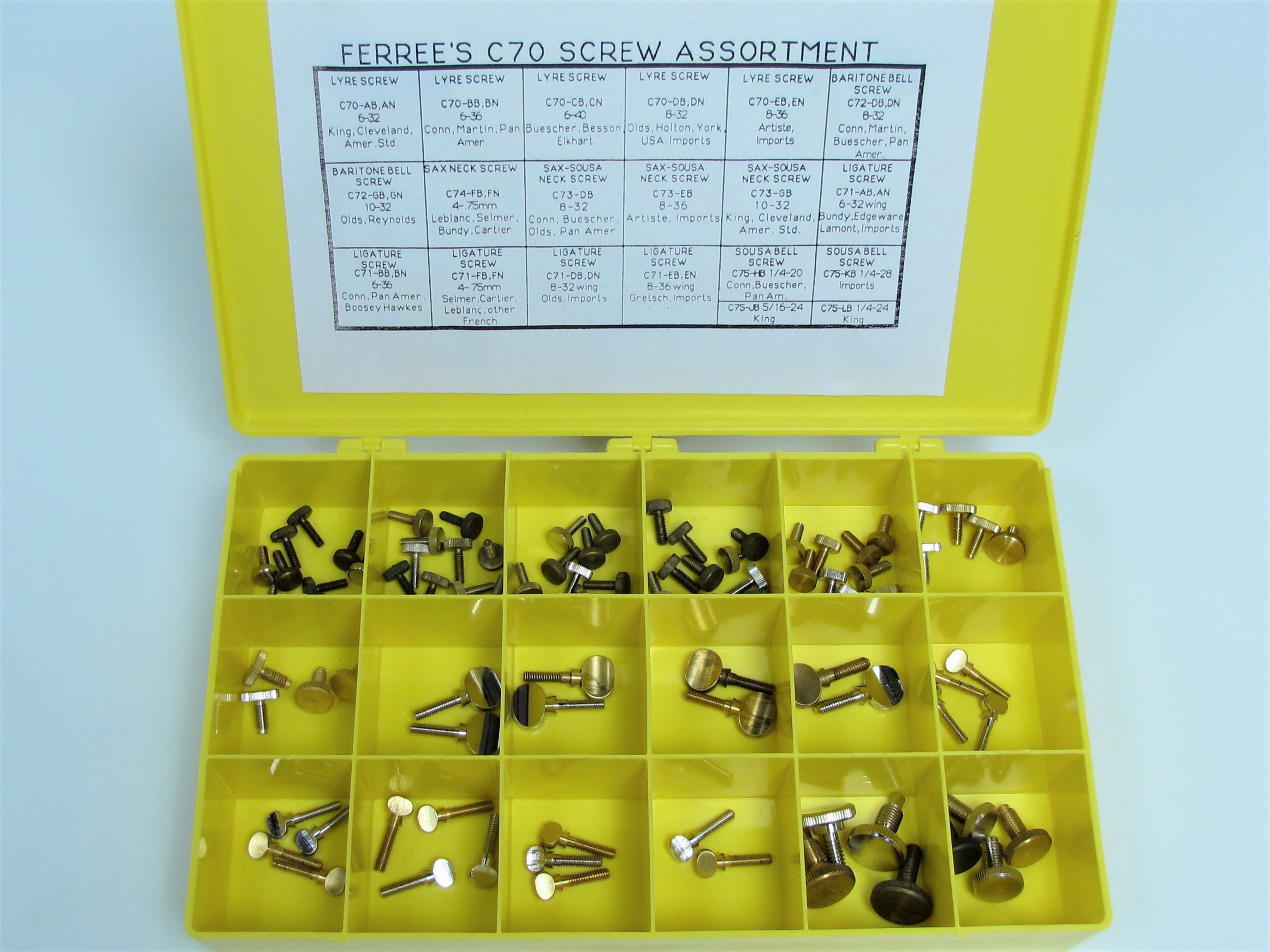 C70 SCREW KIT – Ferree's Tools Inc