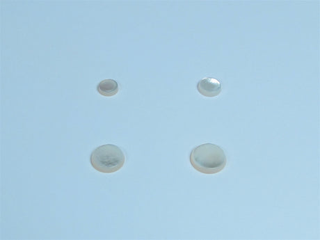 D113A Concave Pearl Finger Buttons-Ferree's Tools