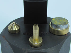 F20A Brass Anvils Short - Tall  F20LB Lead Anvil