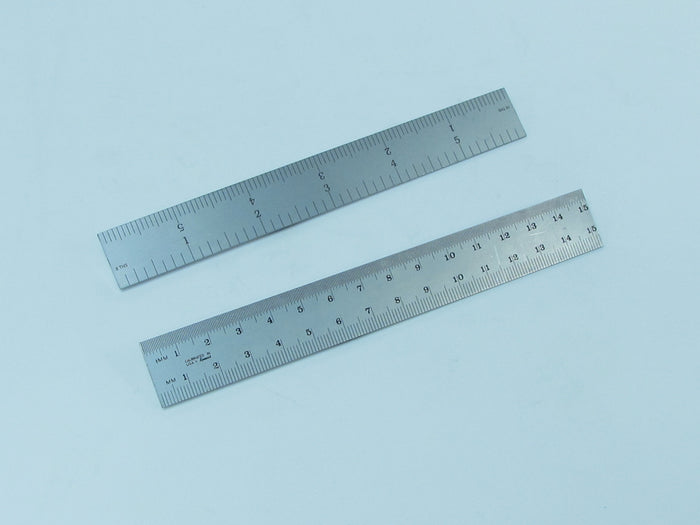 G97  Stardard 6" and G97M  150mm Steel Rulers
