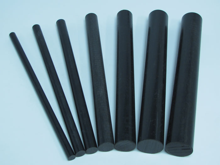 Black Abs Plastic Rod