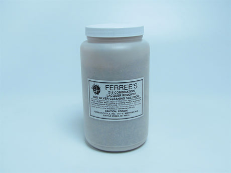 Z15 Lacquer Remover and Silver Cleaning Solution-Ferree's Tools