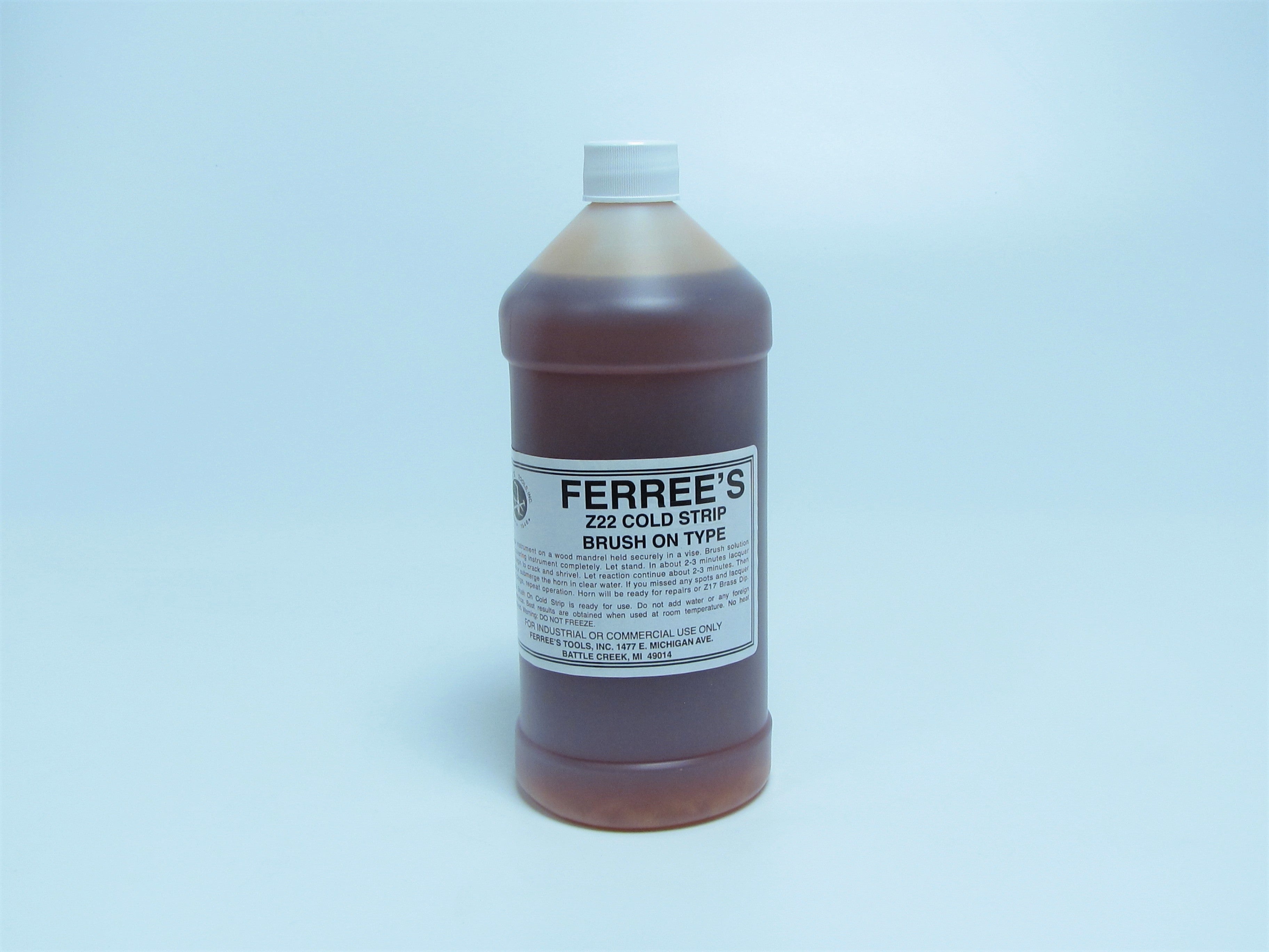 Z22 Lacquer Stripping Solution – Ferree's Tools Inc
